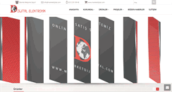 Desktop Screenshot of dijitalelektronik.com