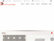 Tablet Screenshot of dijitalelektronik.com